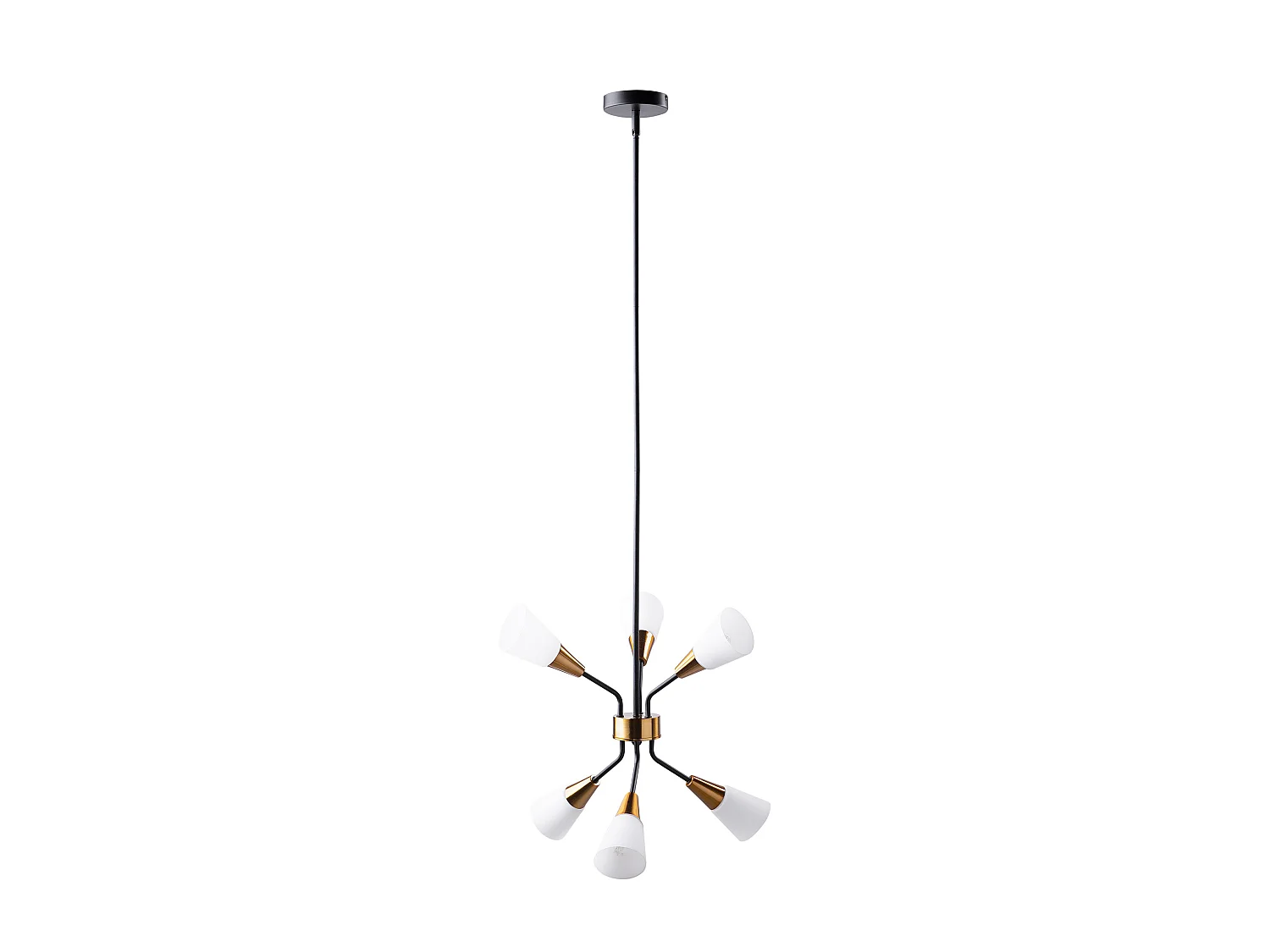 Lampe suspension AROYO Verre Blanc