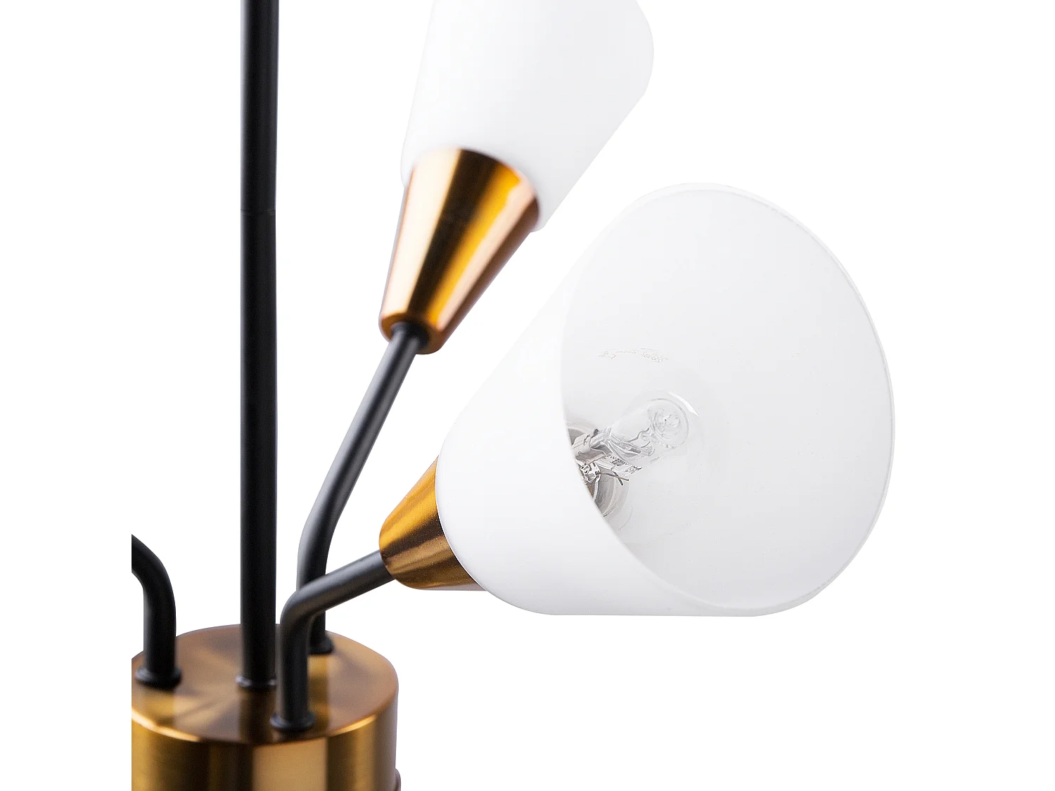 Lampe suspension AROYO Verre Blanc