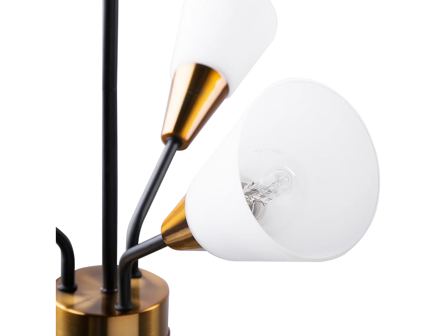 Candeeiro suspenso AROYO Vidro Branco