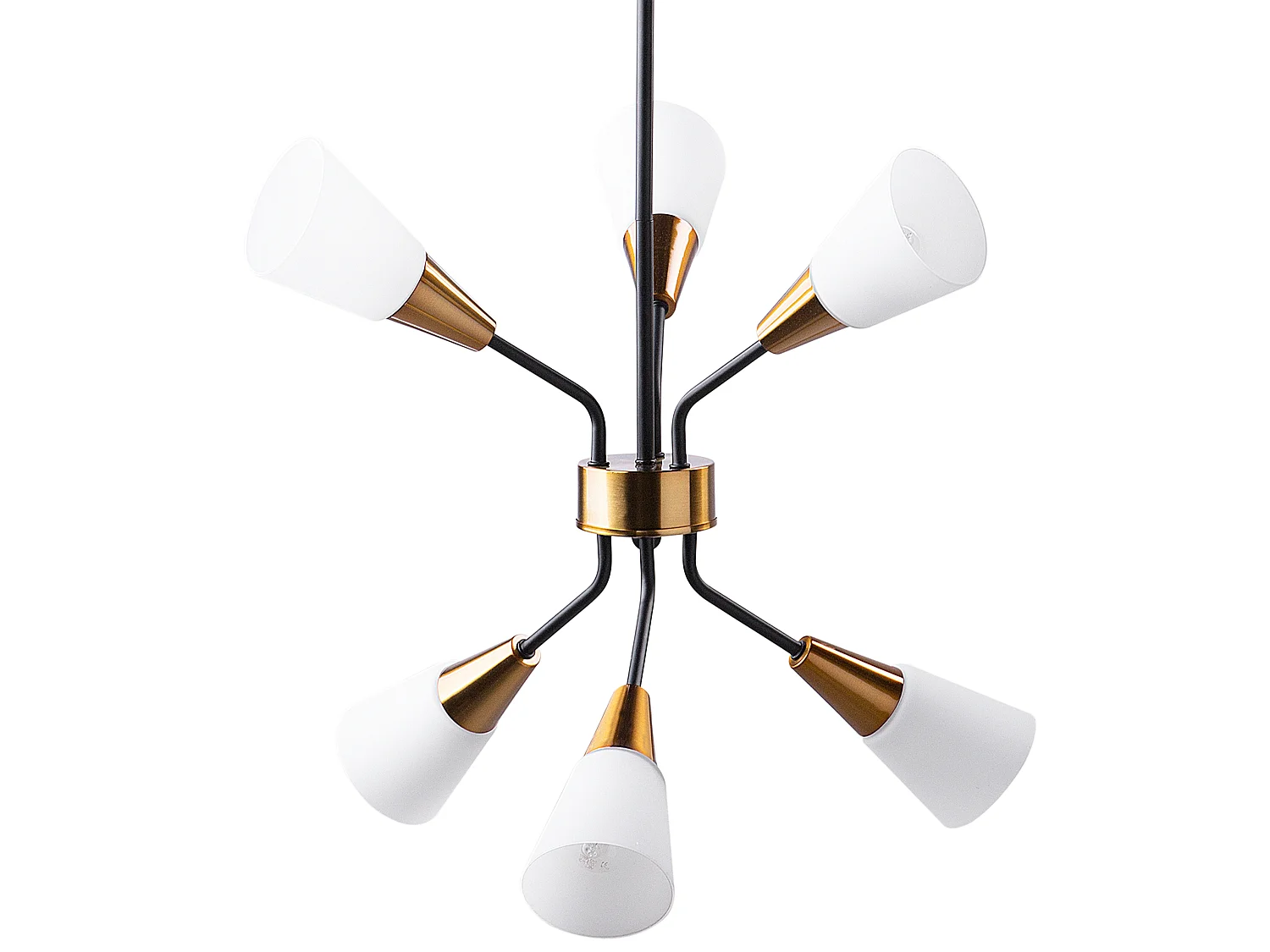 Lampe suspension AROYO Verre Blanc