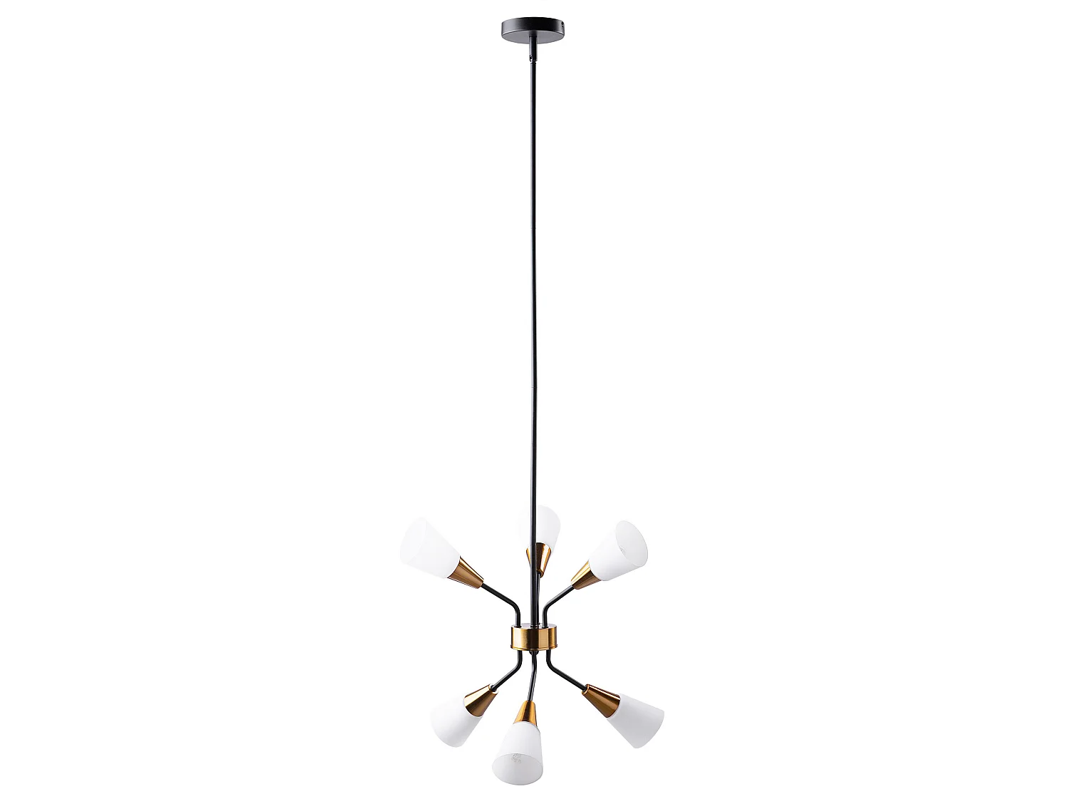 Lampe suspension AROYO Verre Blanc