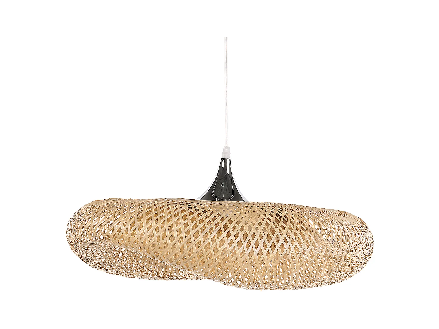 Lampe suspension BOYNE Bambou Marron clair