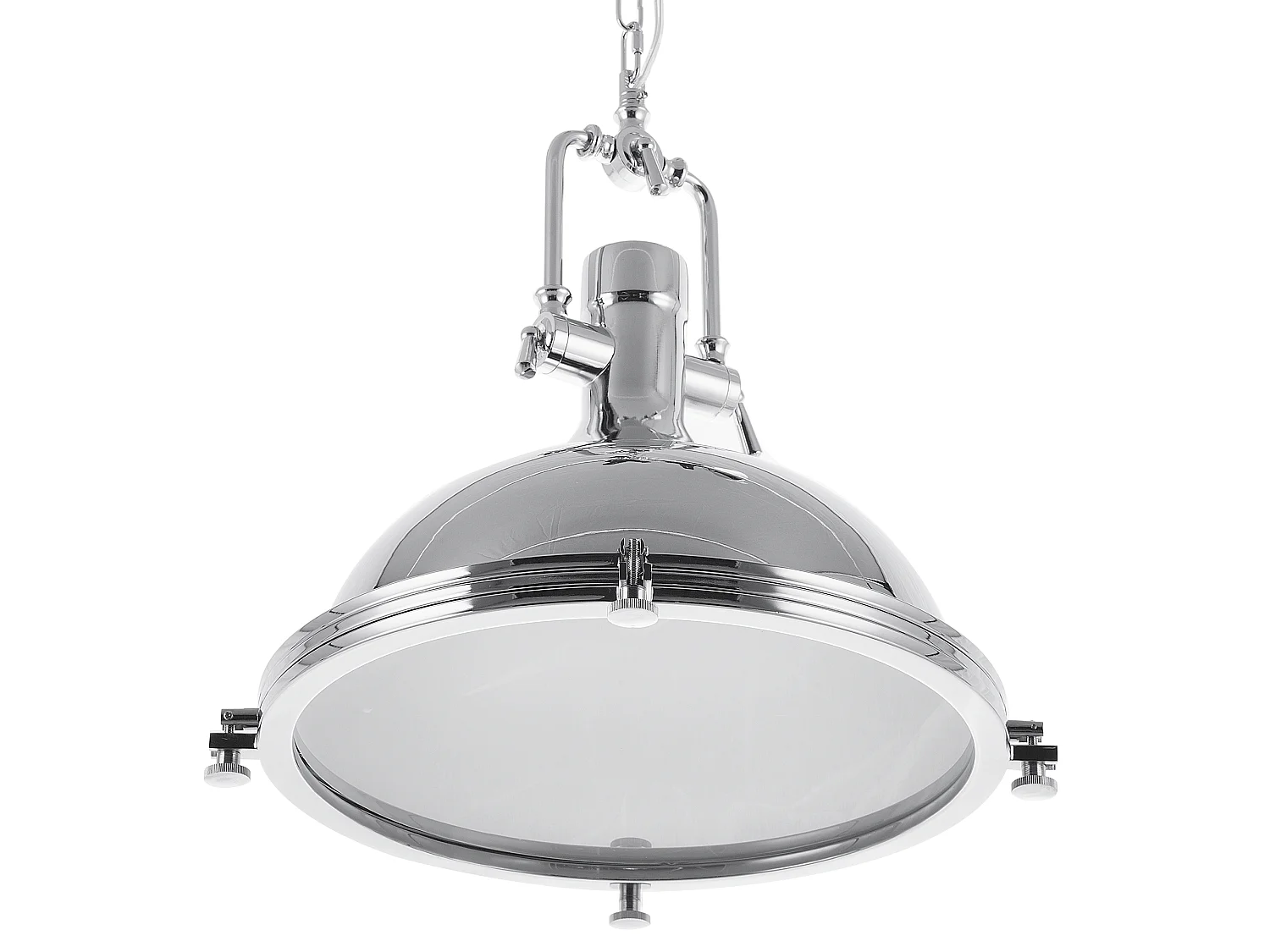 Lampa wisząca EBRON Metal Srebrny