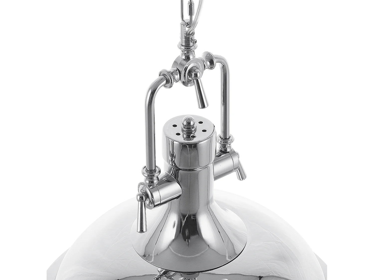 Lampa wisząca EBRON Metal Srebrny