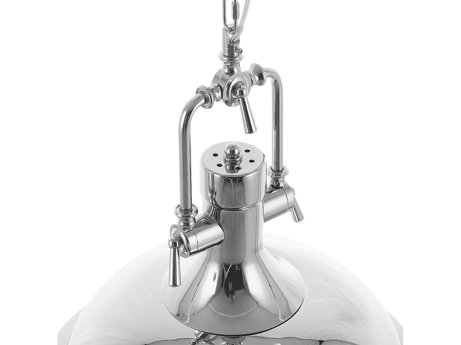 Lampa wisząca EBRON Metal Srebrny