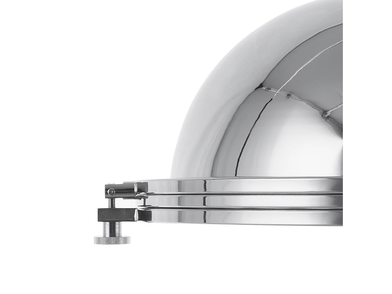 Lampe suspension EBRON Métal Argenté