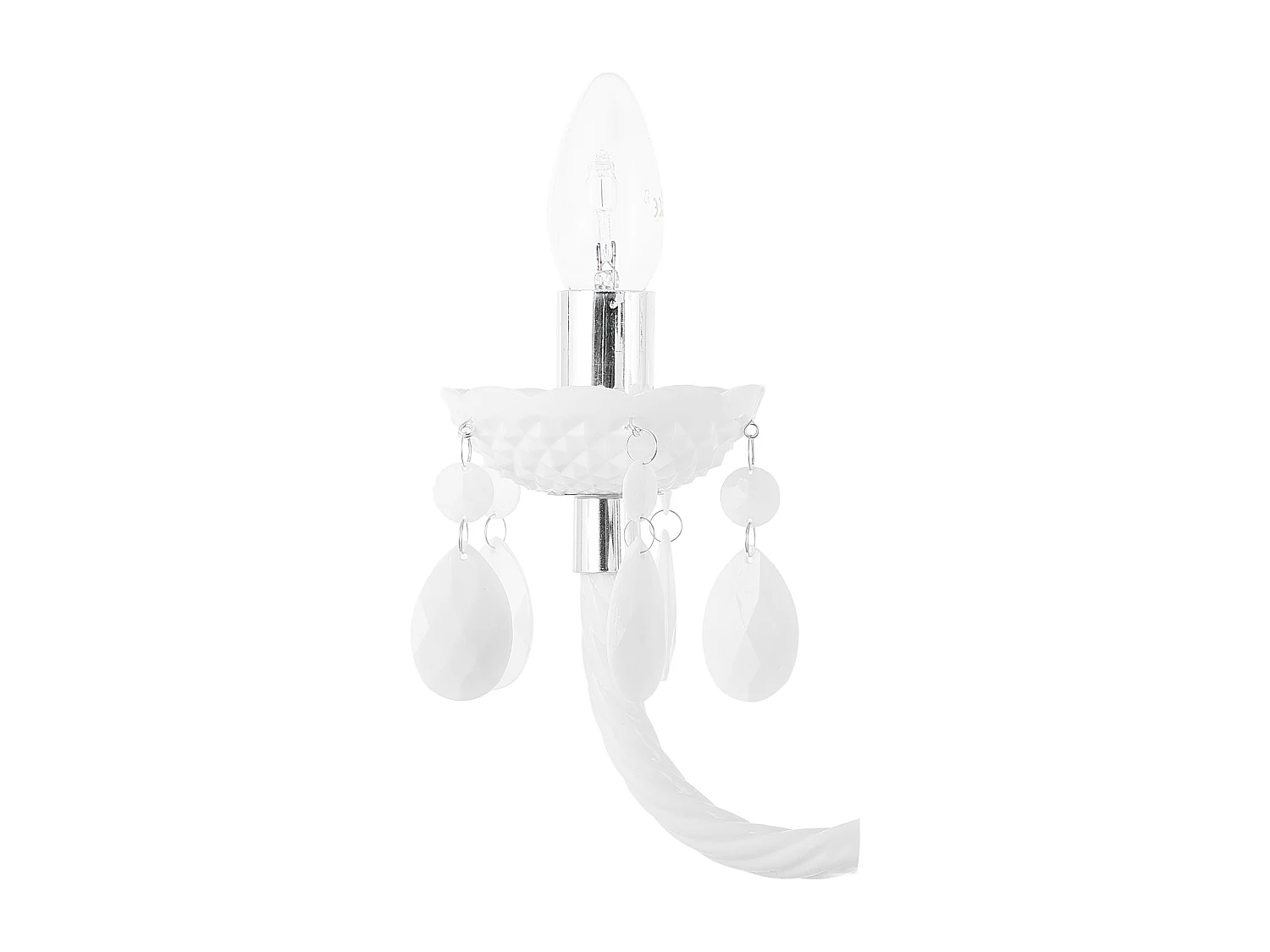 Grand lustre blanc KALANG L