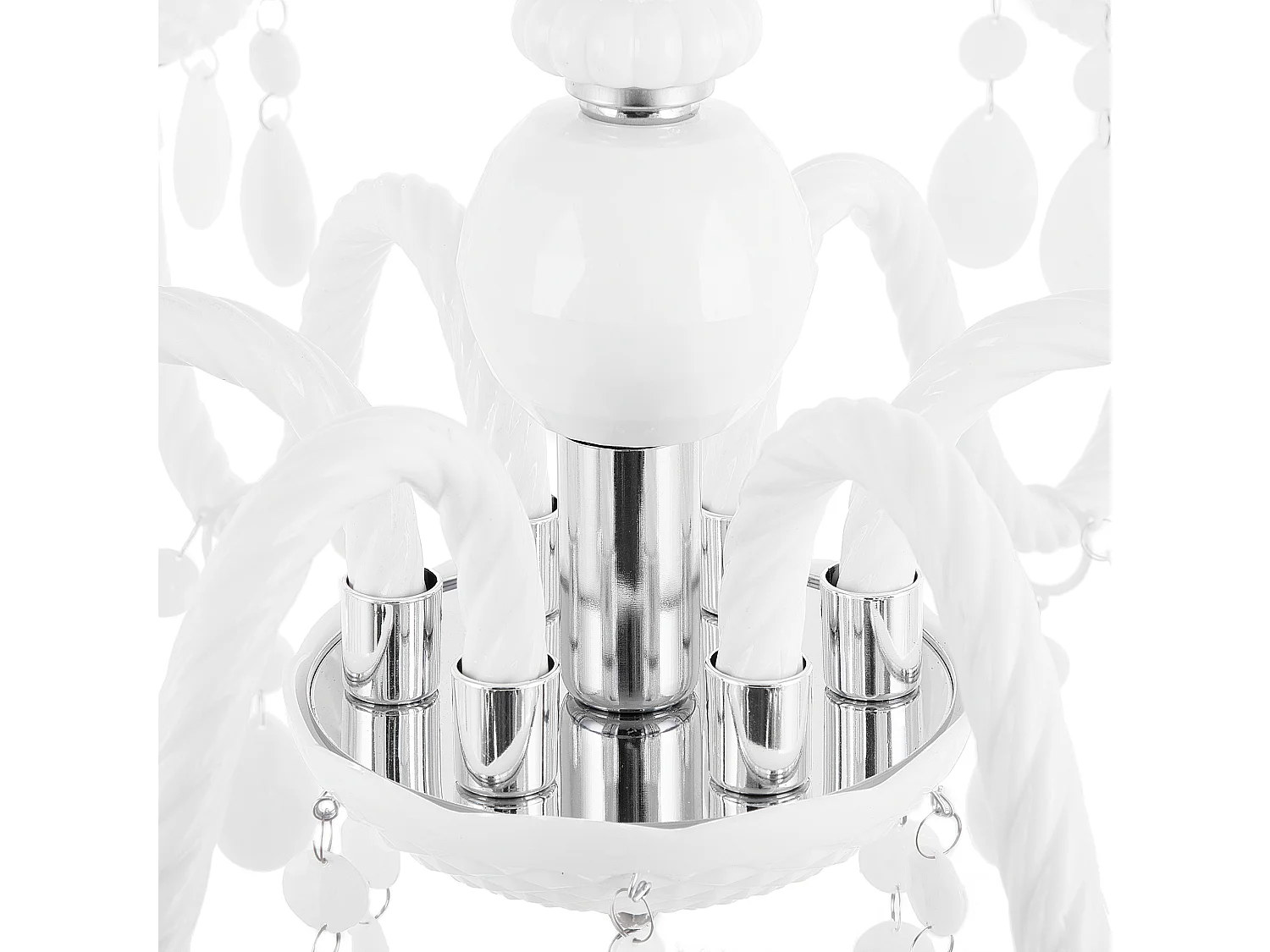 Grand lustre blanc KALANG L