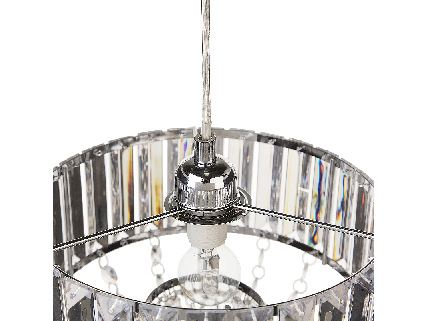 Lustre ADORN Métal Transparent