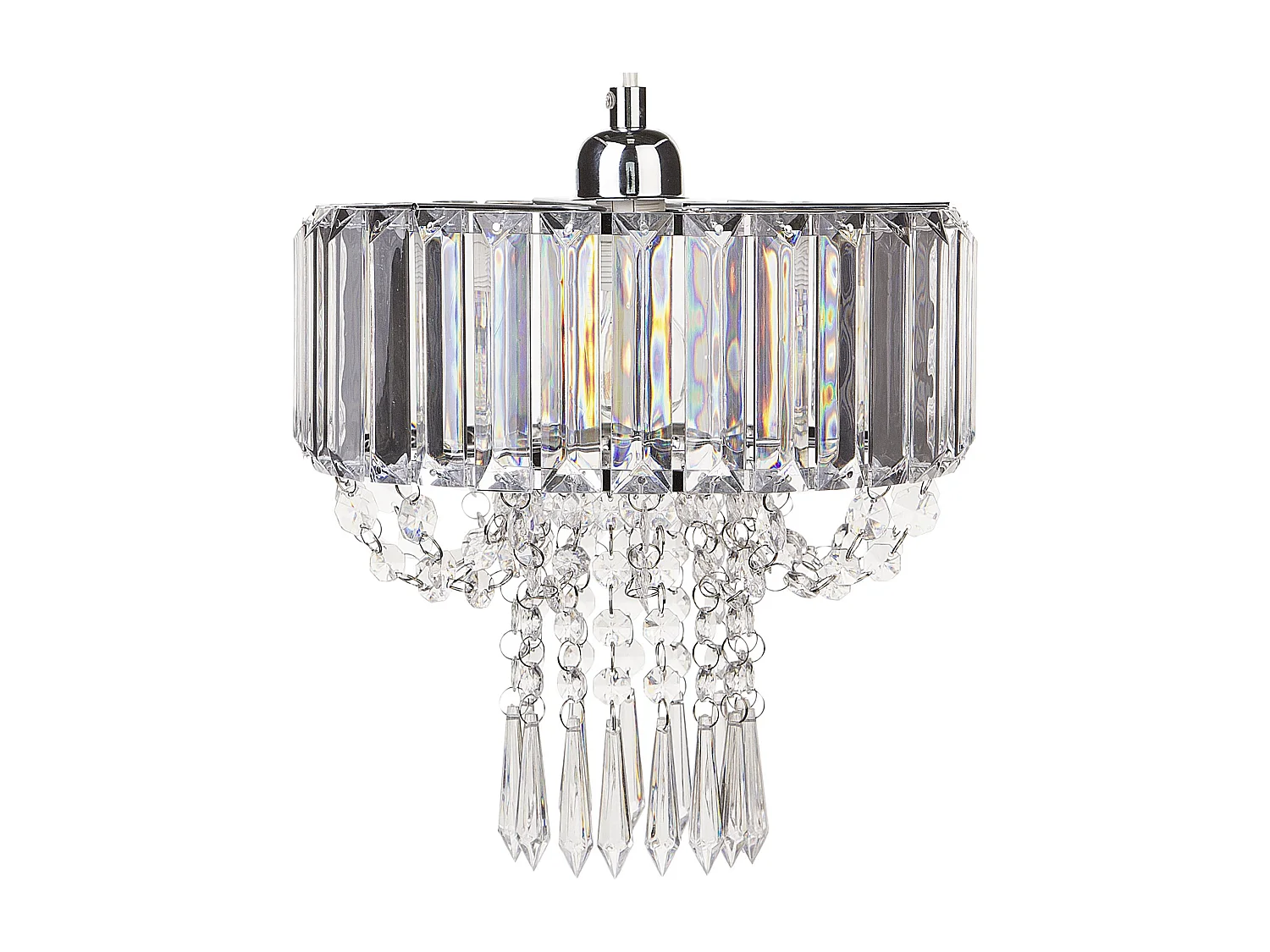 Lustre ADORN Métal Transparent