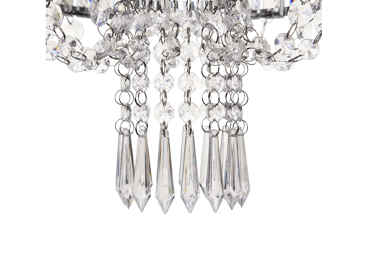 Lustre ADORN Métal Transparent