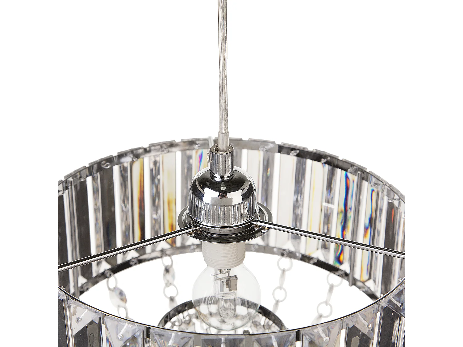 Lustre ADORN Métal Transparent