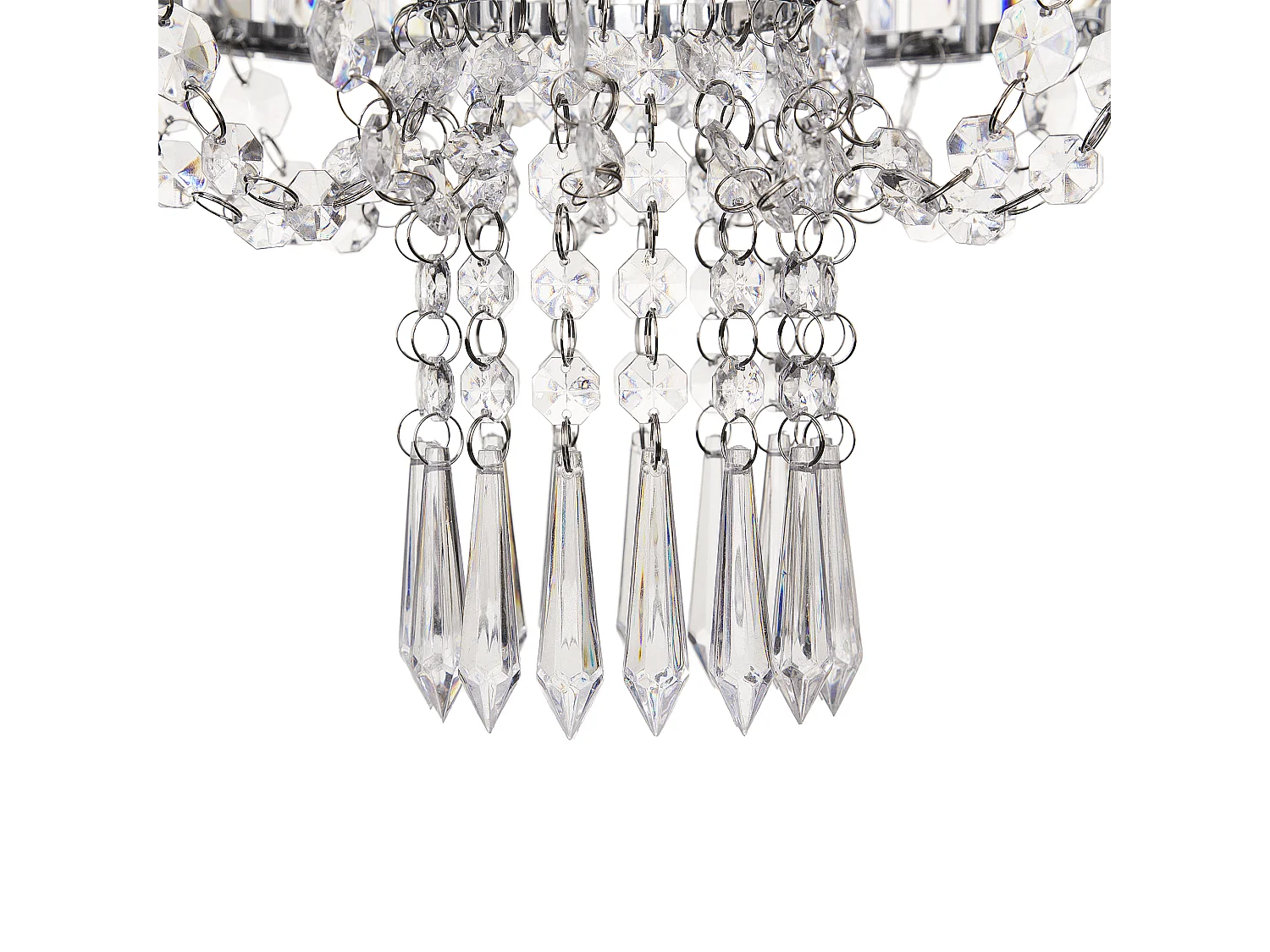 Lustre ADORN Métal Transparent