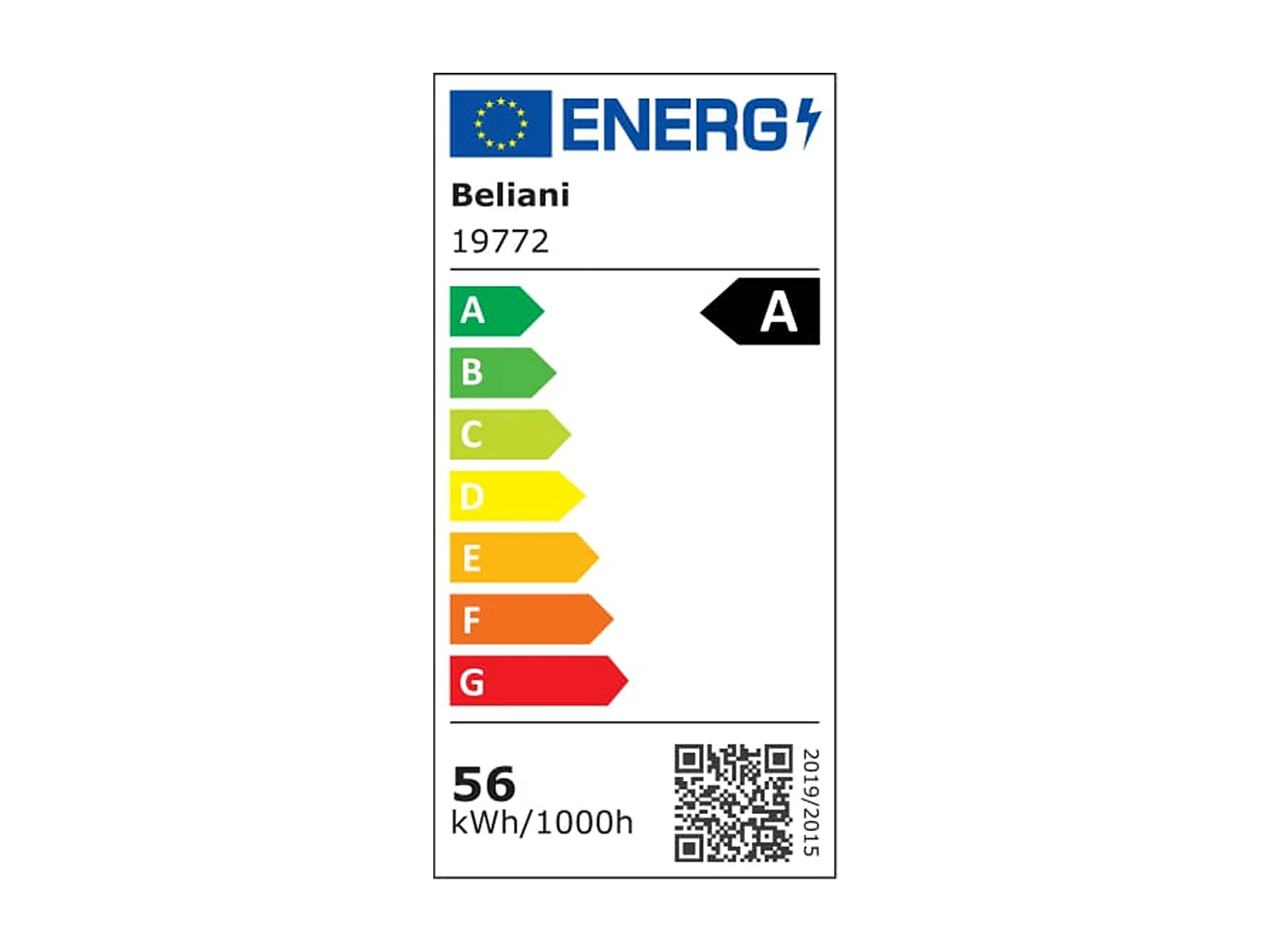 LED hanglamp PIBOR Metaal Zwart