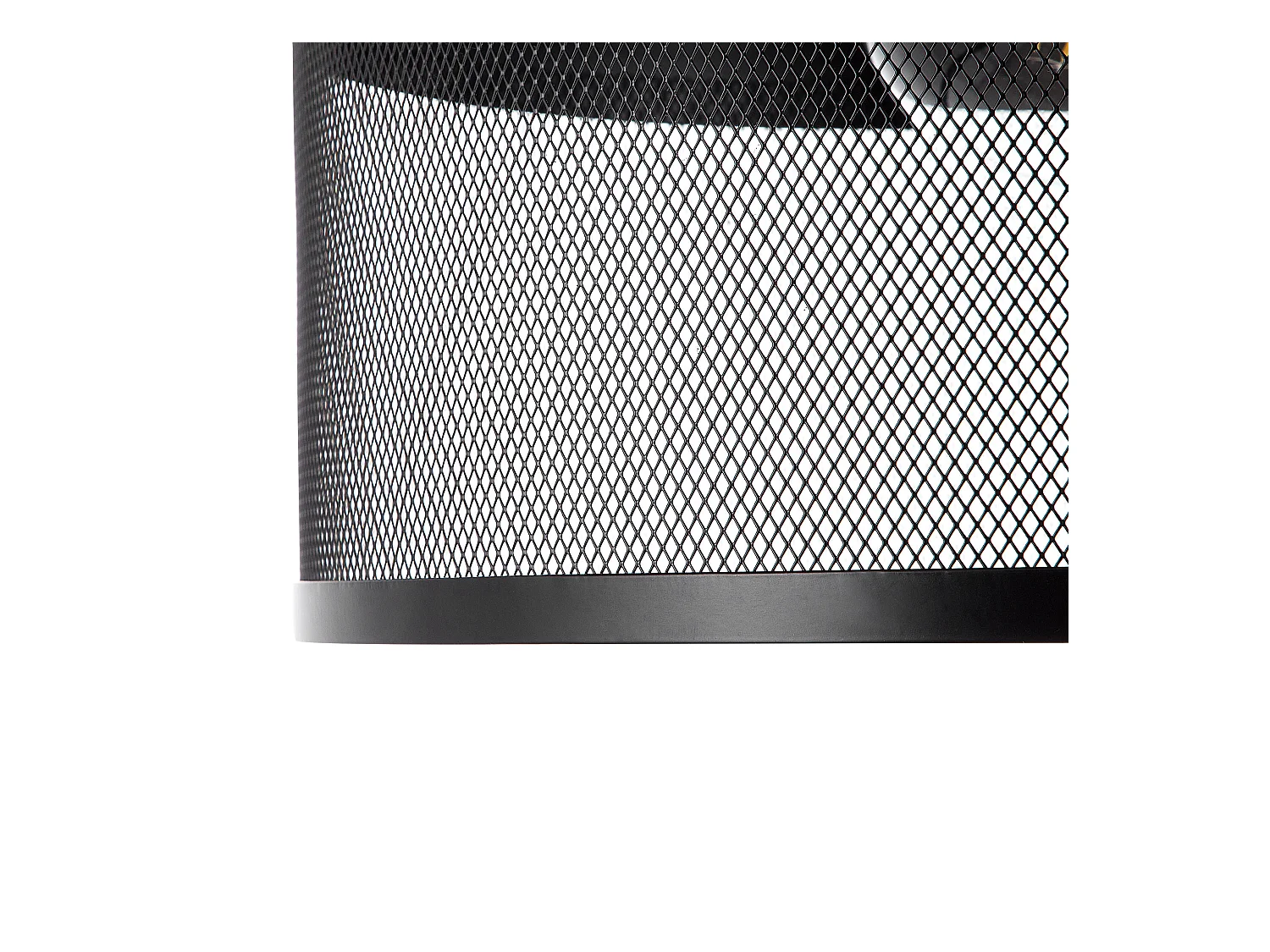 Industrielle Hängelampe doppelter Lampenschirm schwarz Cardener