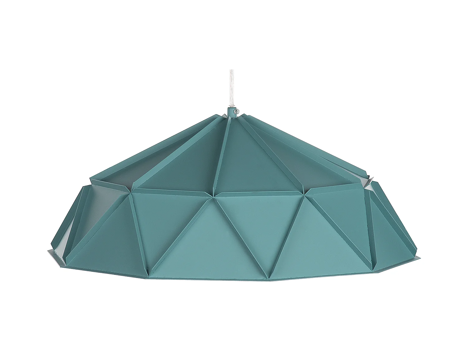 Lampe suspension SENIA Métal Turquoise