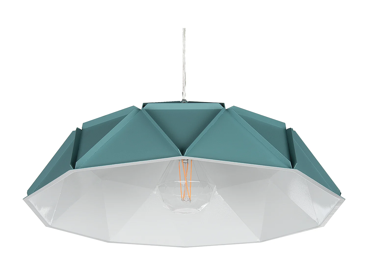 Lampa wisząca SENIA Metal Turkusowy