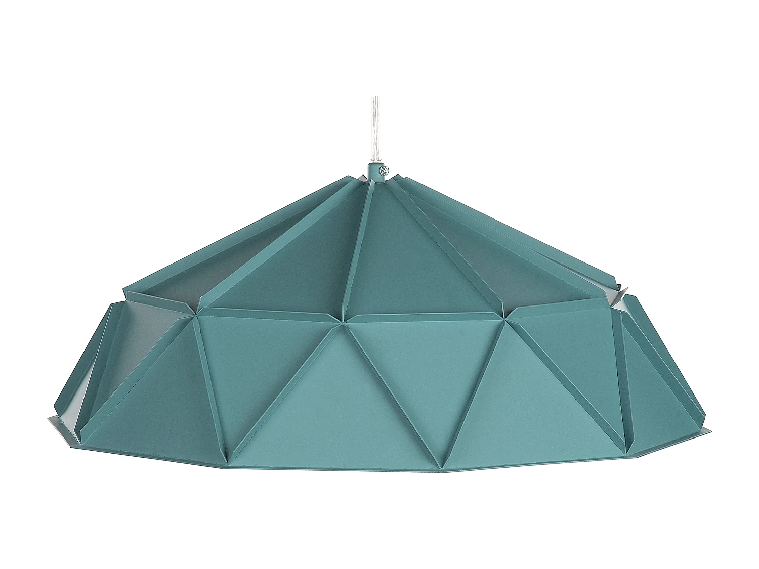 Lampe suspension SENIA Métal Turquoise
