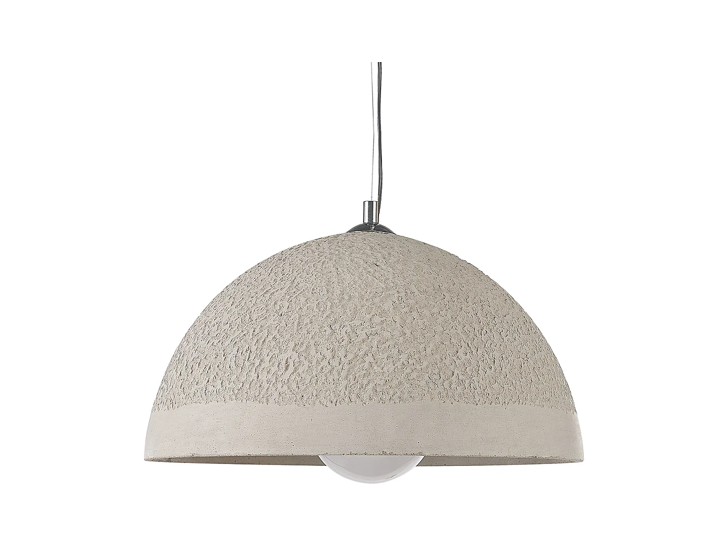Lampe suspension TANANA Béton Gris