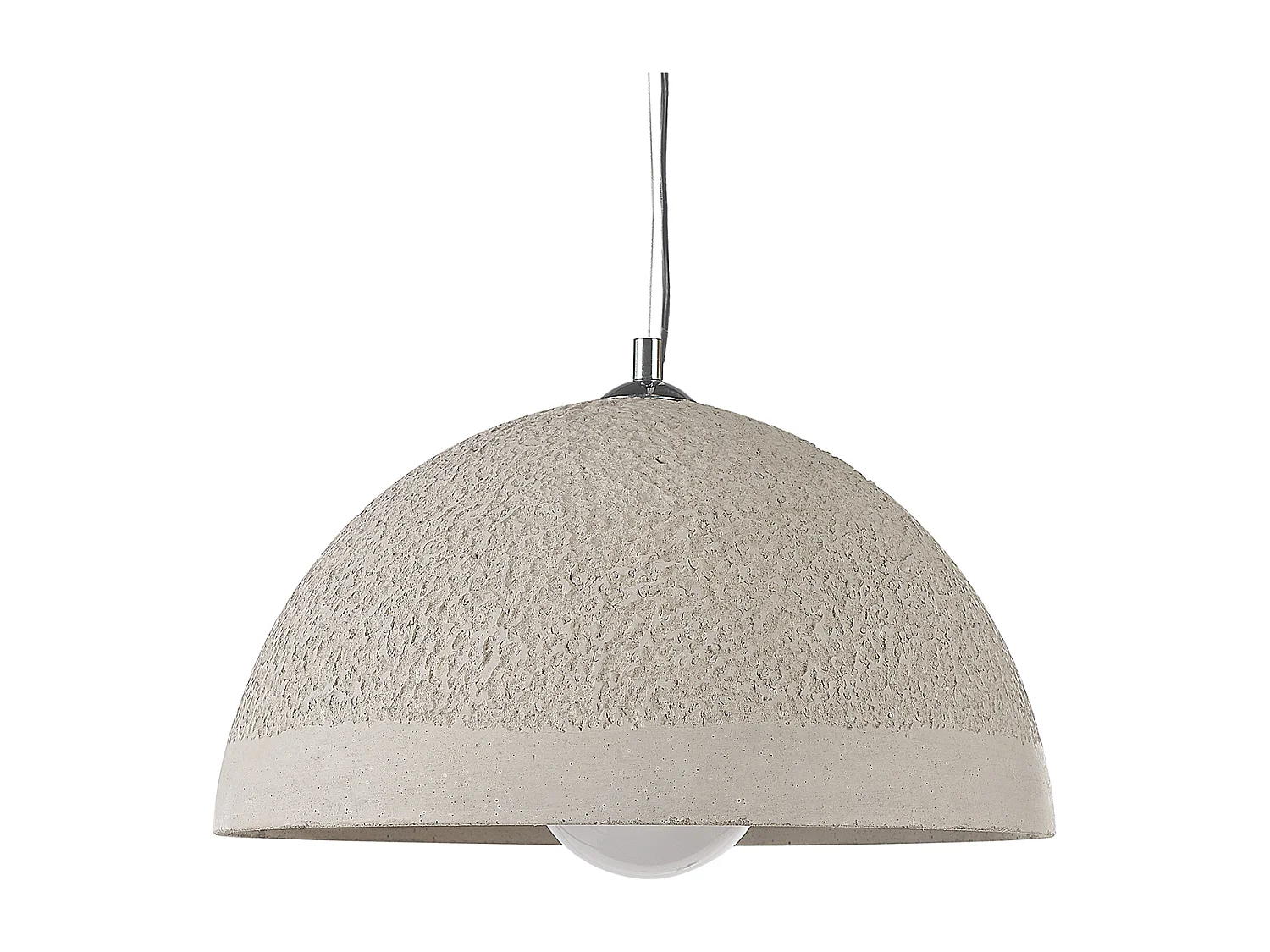 Lampe suspension TANANA Béton Gris