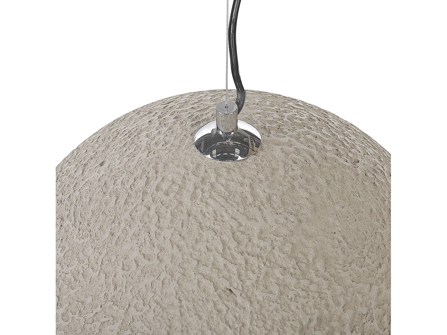 Lampe suspension TANANA Béton Gris