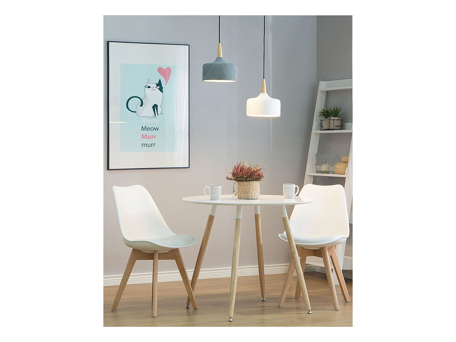 Hanglamp BURANO Beton Grijs