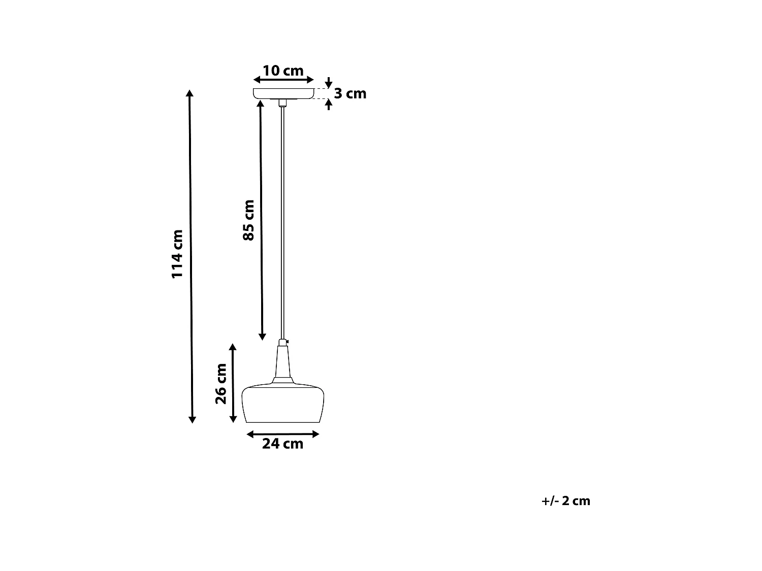 Hanglamp BURANO Beton Grijs