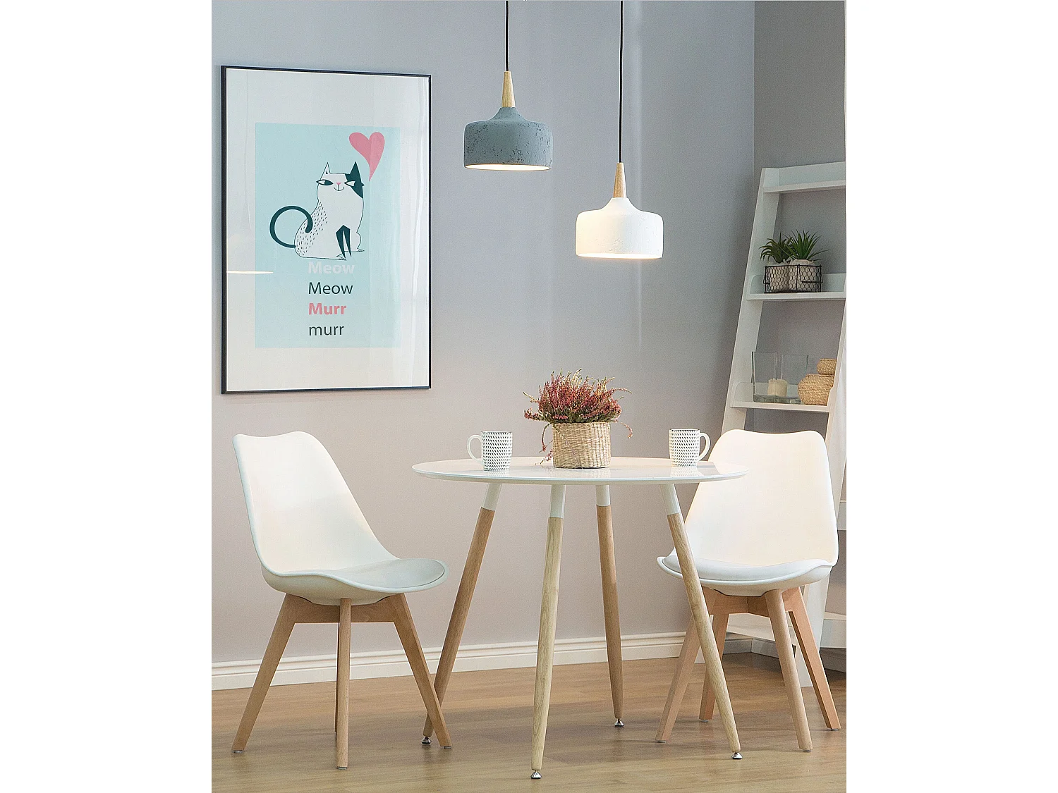 Hanglamp BURANO Beton Grijs