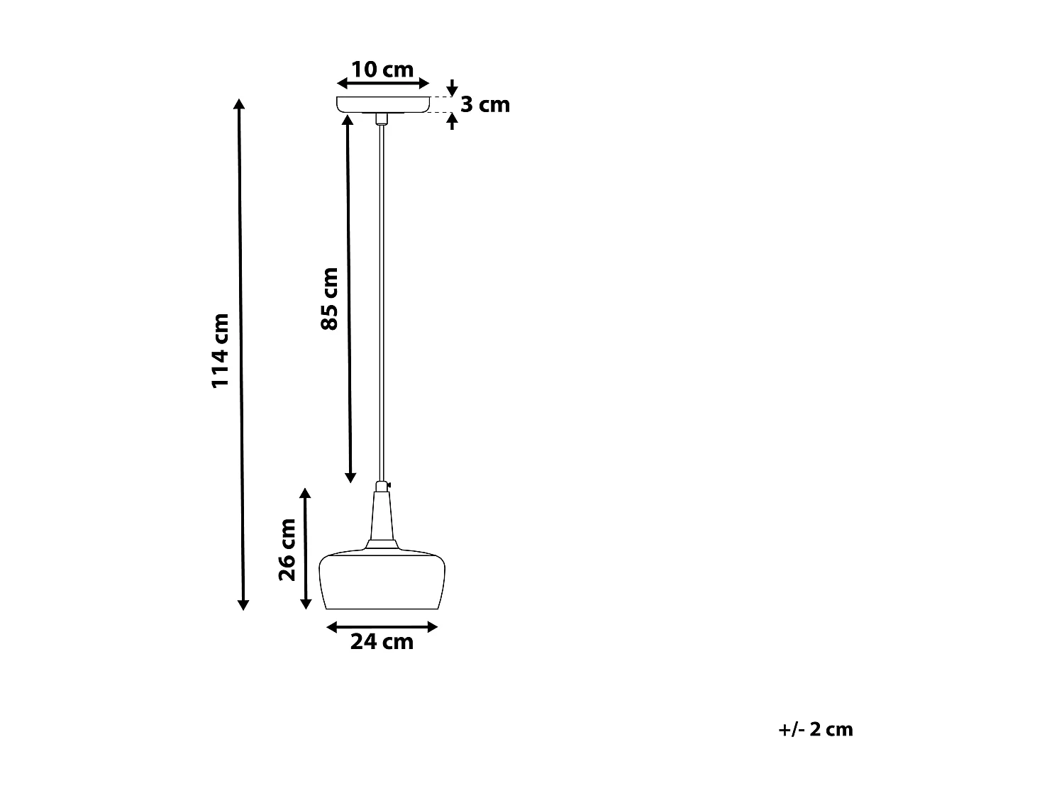 Hanglamp BURANO Beton Grijs