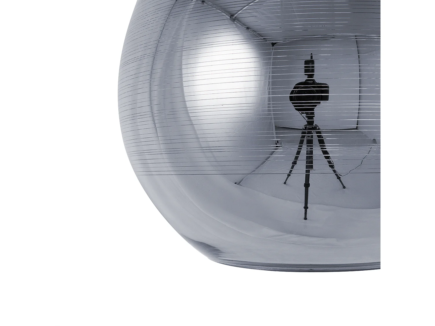 Lampe suspension argenté ASARO