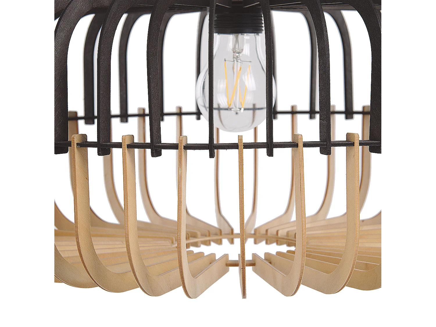 Lampadario SOUS Marrone/ Nero