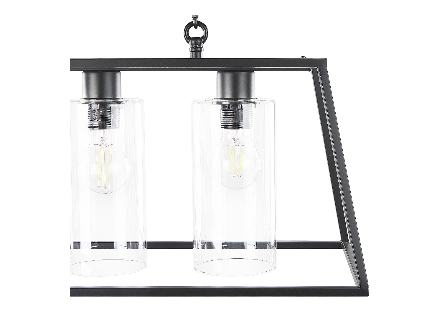 Lámpara colgante MUGER Metal Negro