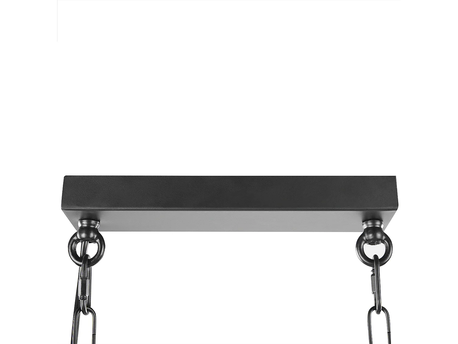 Candeeiro suspenso MUGER Metal Preto