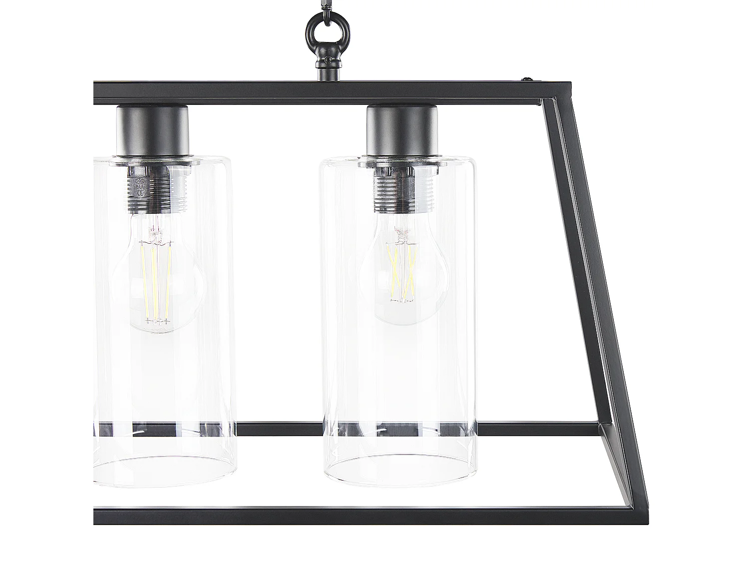 Candeeiro suspenso MUGER Metal Preto