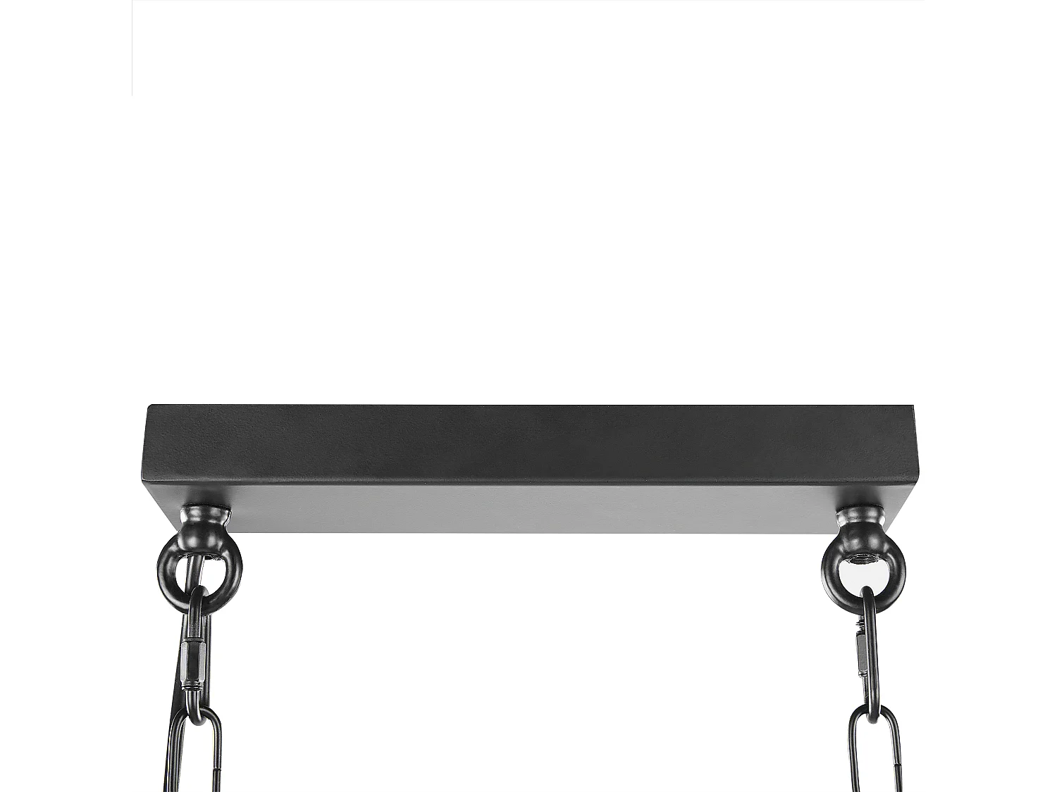 Lampe suspension MUGER Métal Noir