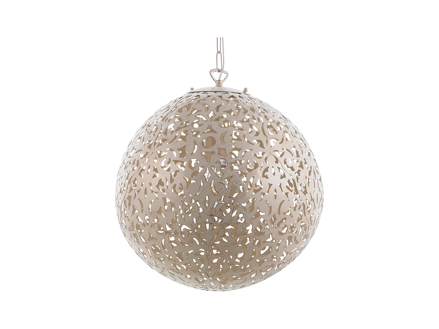Lampe suspension MURES Métal Beige