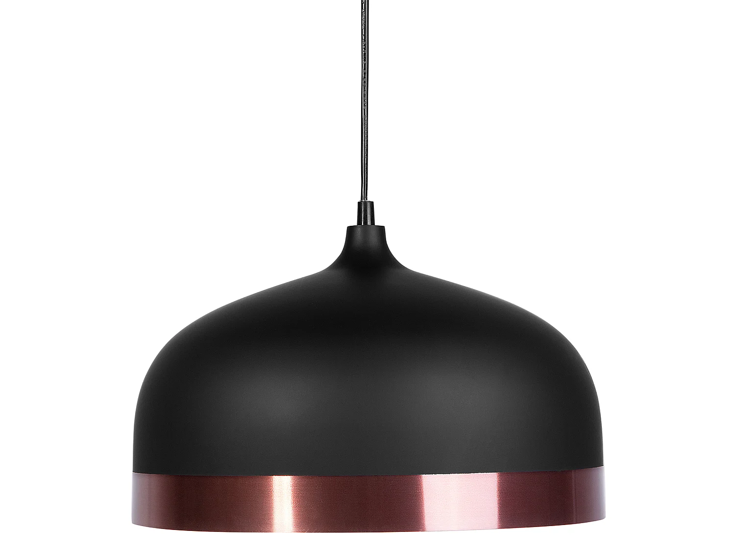 Candeeiro suspenso PARINA Metal Preto