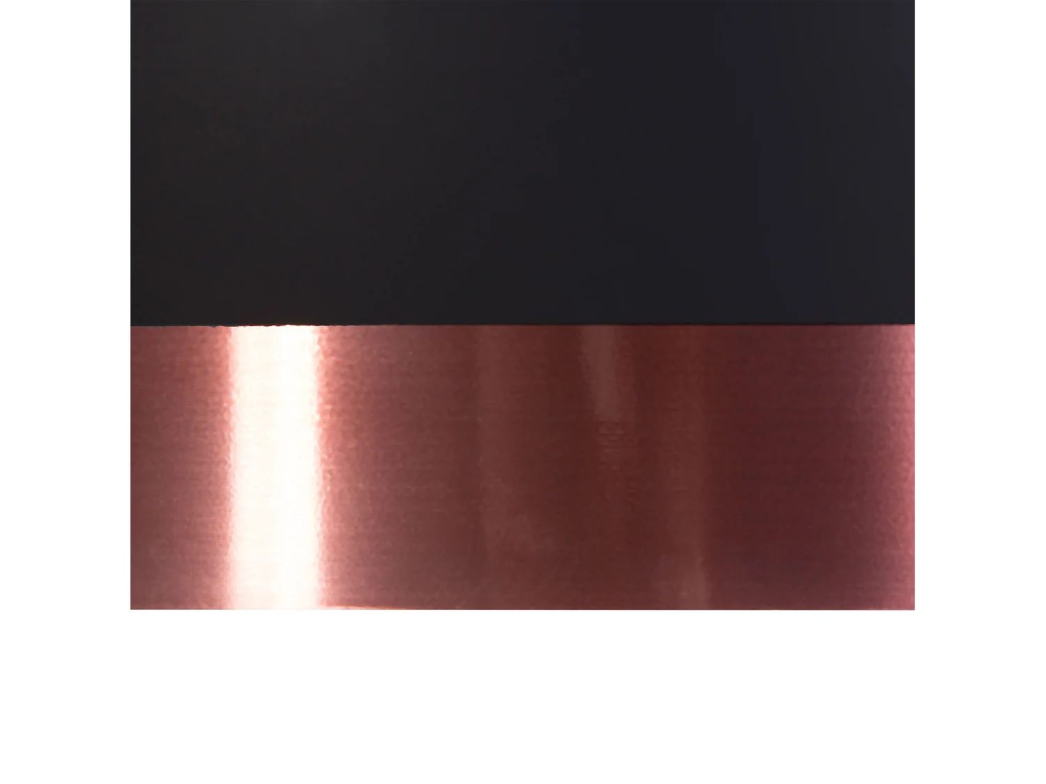 Industrielle Pendelleuchte Metall schwarz/kupfer Parina