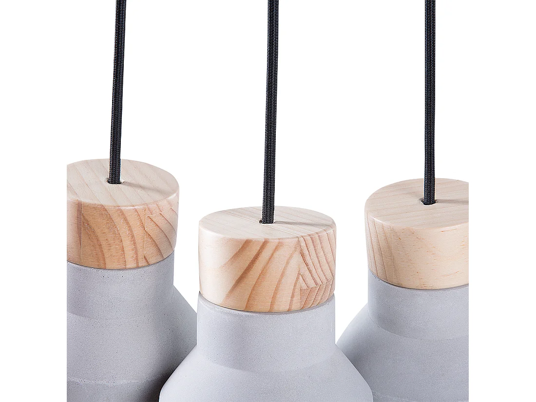 Lampe suspension BAHT Béton Gris