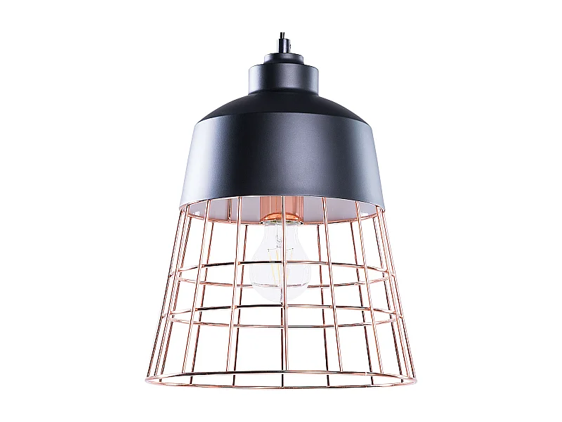 Lampadario MONTE Metallo Nero