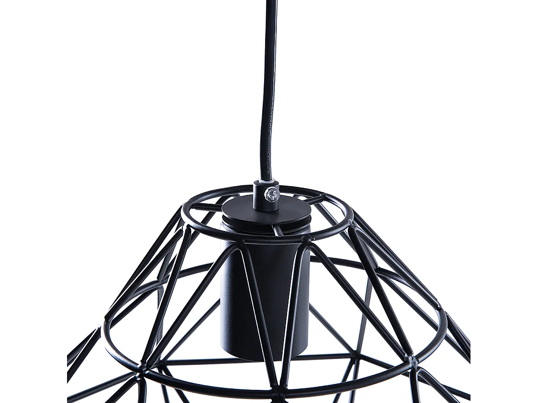 Lampe suspension GUAM Métal Noir