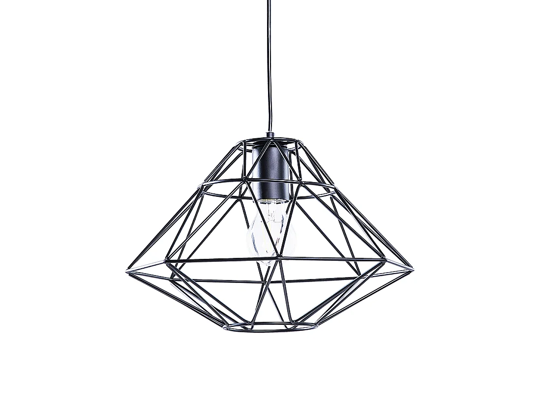 Lampe suspension GUAM Métal Noir