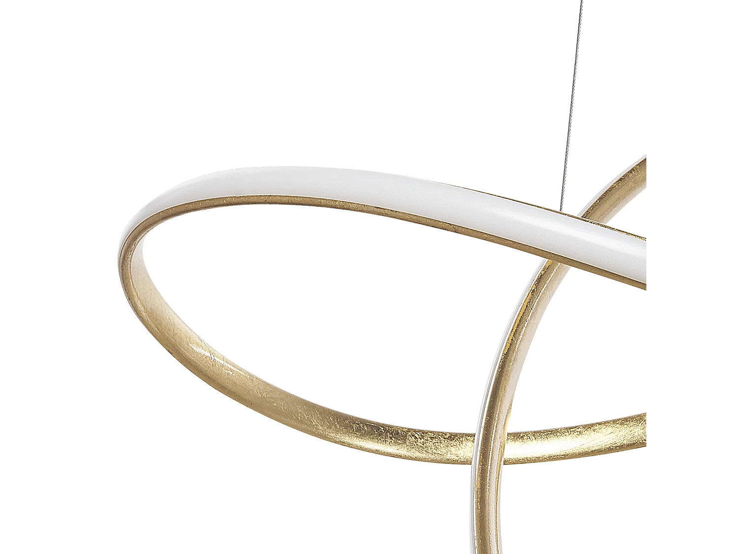 Lampe LED suspendue TUMEN Métal Doré