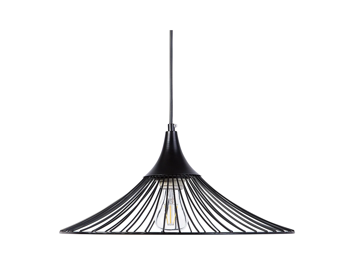 Lampe suspension GIONA Métal Noir