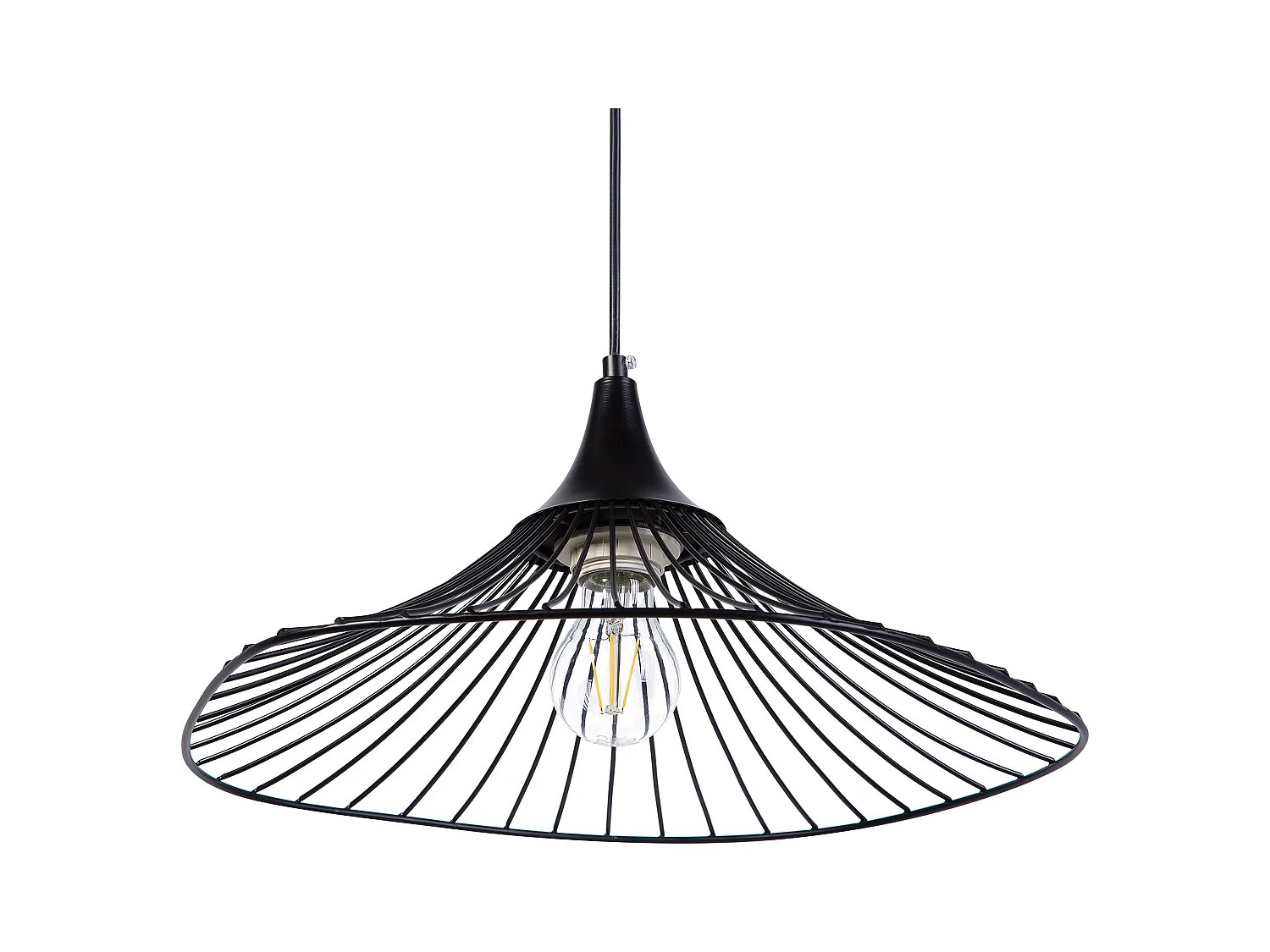 Lampe suspension GIONA Métal Noir