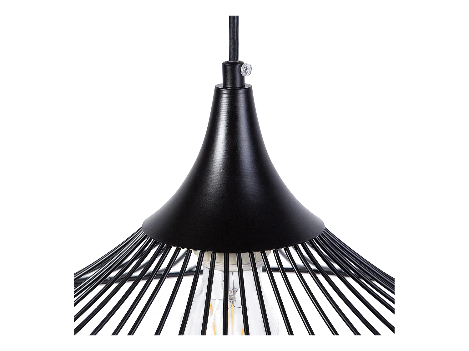 Lampe suspension GIONA Métal Noir