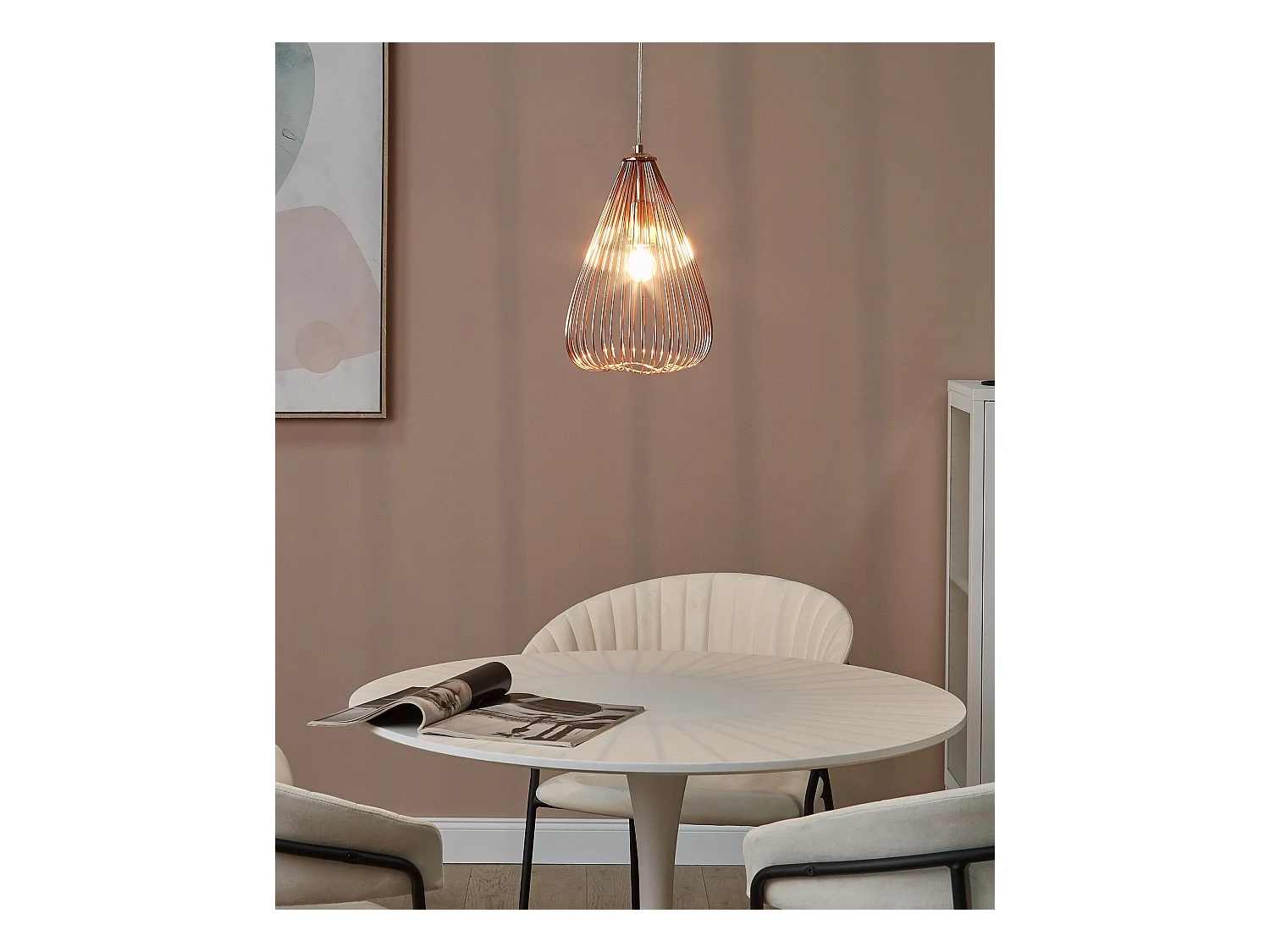 Lampa wisząca CONCA Metal Miedziany