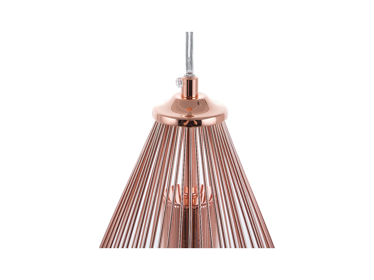 Lampa wisząca CONCA Metal Miedziany