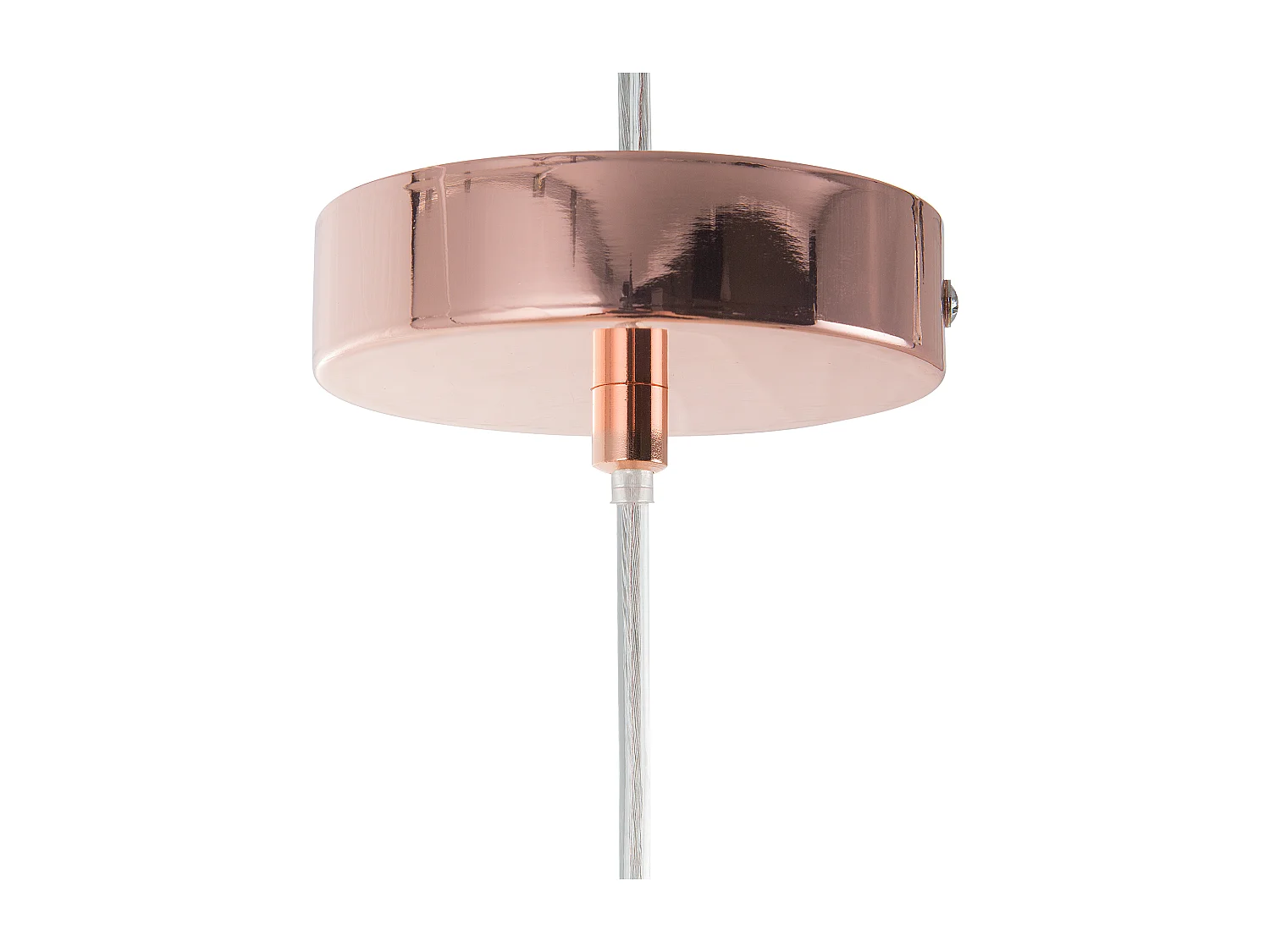Lampe suspension CONCA Métal Cuivré