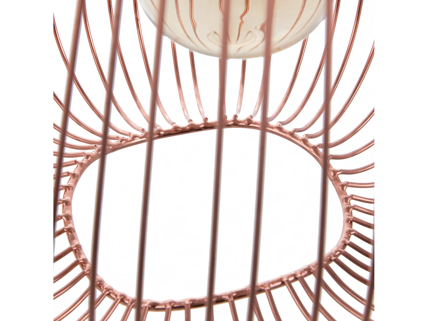 Lampe suspension CONCA Métal Cuivré